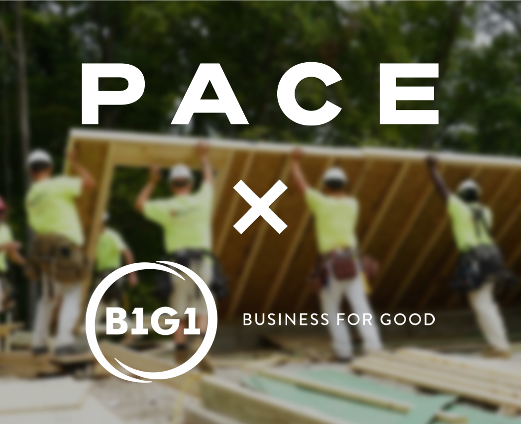 Our Business for Good partnership — B1G1 - Pace Development Group